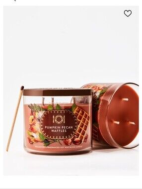 Bath & Body Works Pumpkin Pecan Waffles 3-whick Candle
